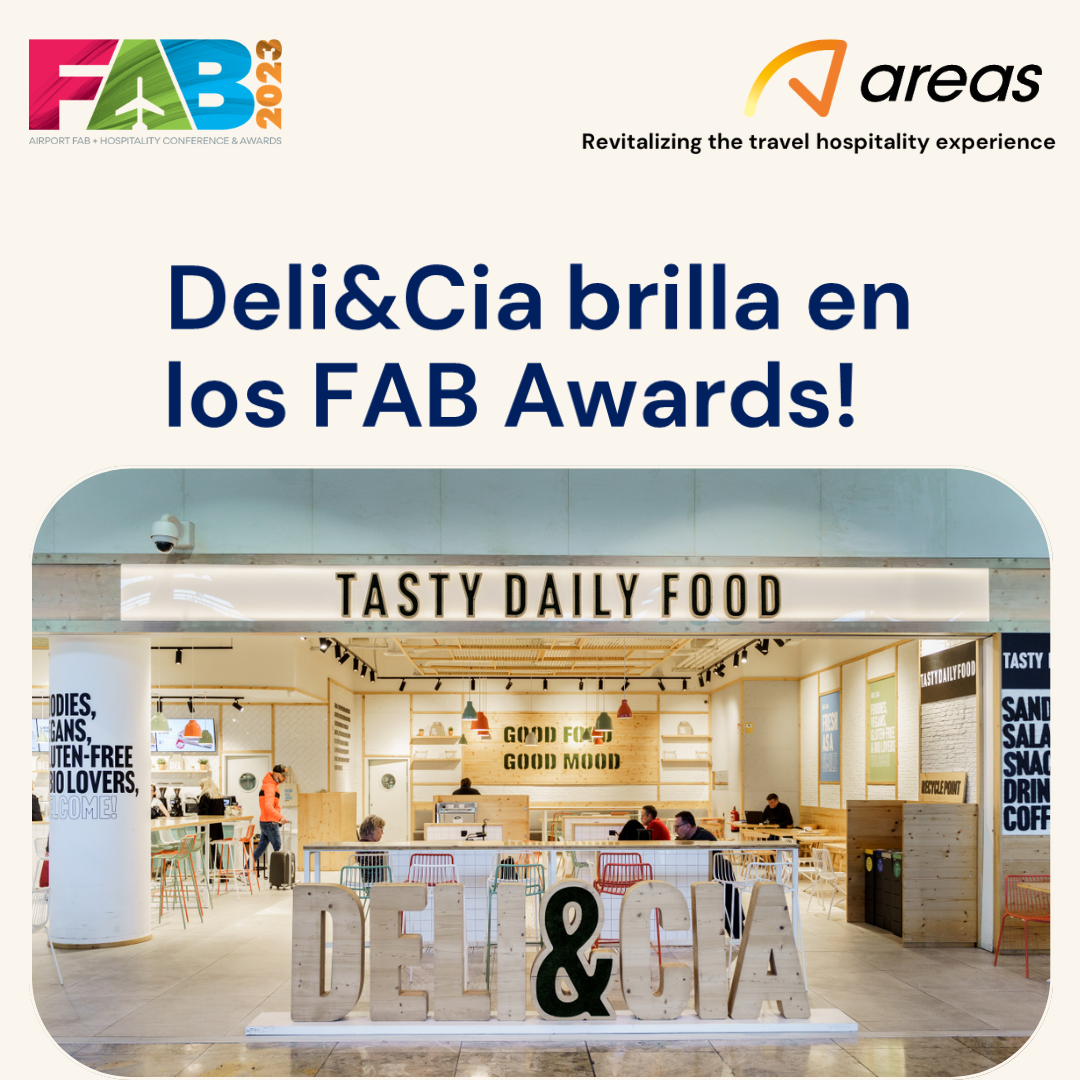 Areas recibe 6 galardones en los FAB Awards, los ‘Oscar’ de la restauración